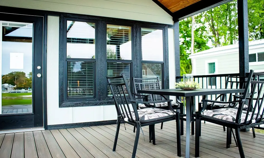 About Us Home photo 1 Modern park model home in Maysville, NC