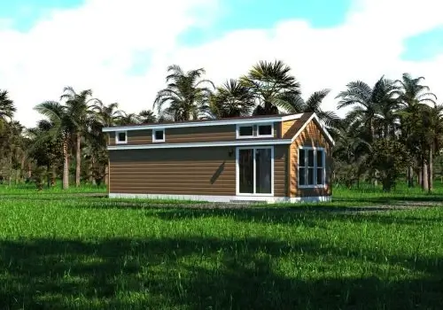 Eagle Loft 11361Q park model home with spacious loft and fireplace for sale in Maysville, North Carolina